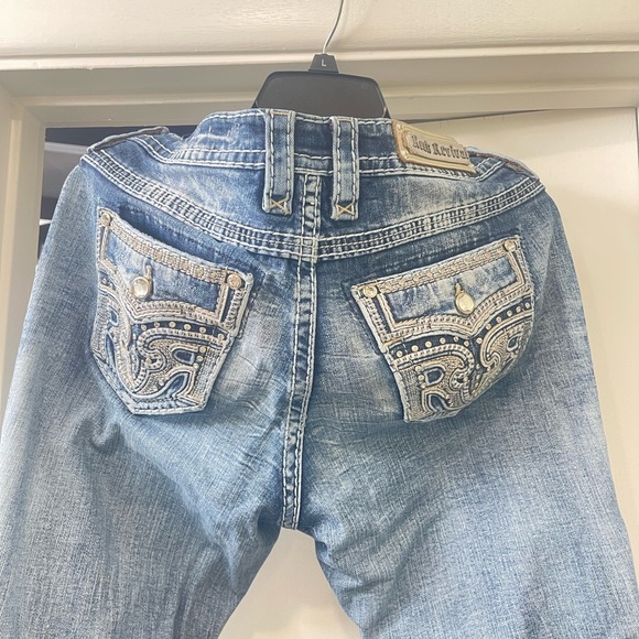 Rock Revival Distressed Denim Jeans - Picture 2 of 12